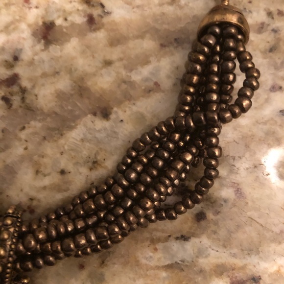 Oscar De La Renta unsigned red drop necklace - Picture 6 of 6